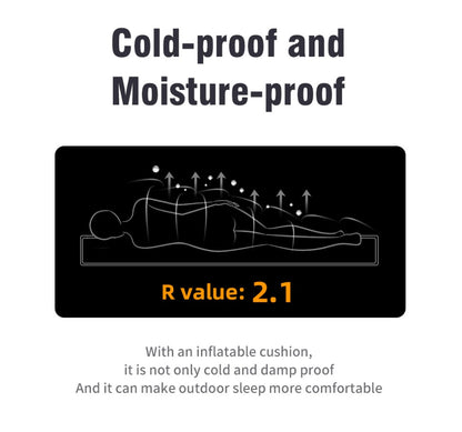 Comfortable Outdoor Inflatable Camping Air Bed
