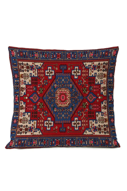 Colorful Global Print Pillow Cover