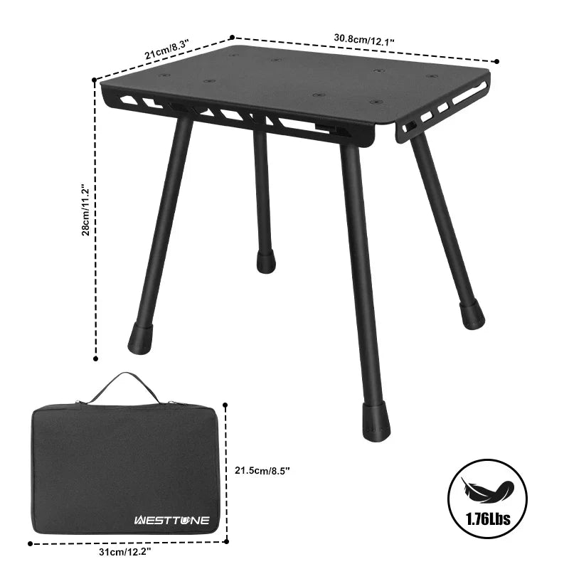 Portable Foldable Camping Chair Aluminium Lightweight - Fesara