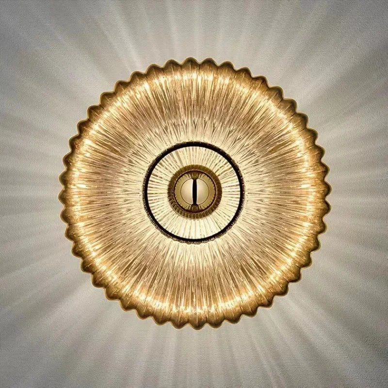 Stylish Glass Wall Light for Modern Home Decor