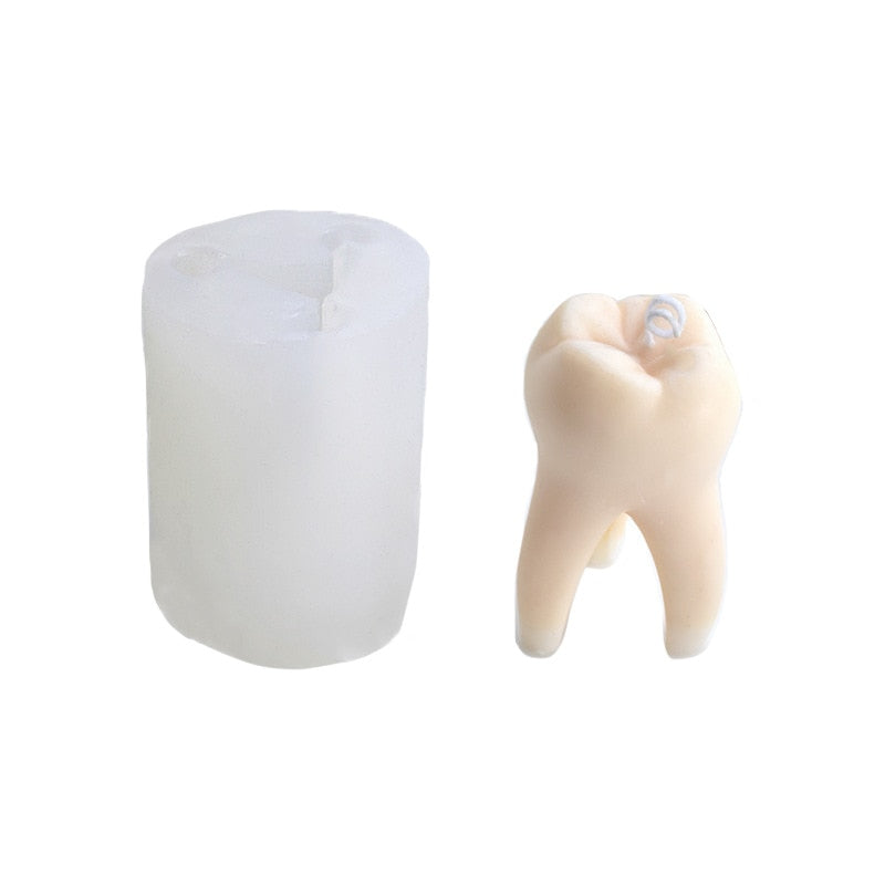 Creative Dental Shaped Candle Making Mold - Fesara