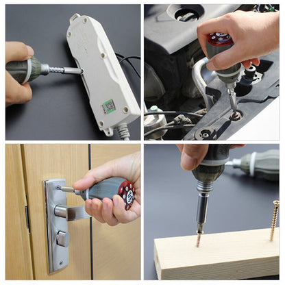 Compact Adjustable Magnetic Multi Bit Screwdriver Kit