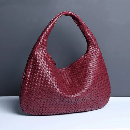 Luxury Leather Tote Handbag