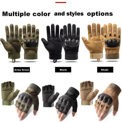 Rugged Outdoor Tactical Gloves - Durable All Terrain Hand Protection