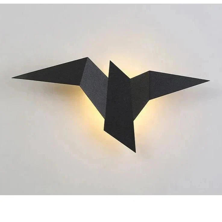 Contemporary LED Bird Wall Light