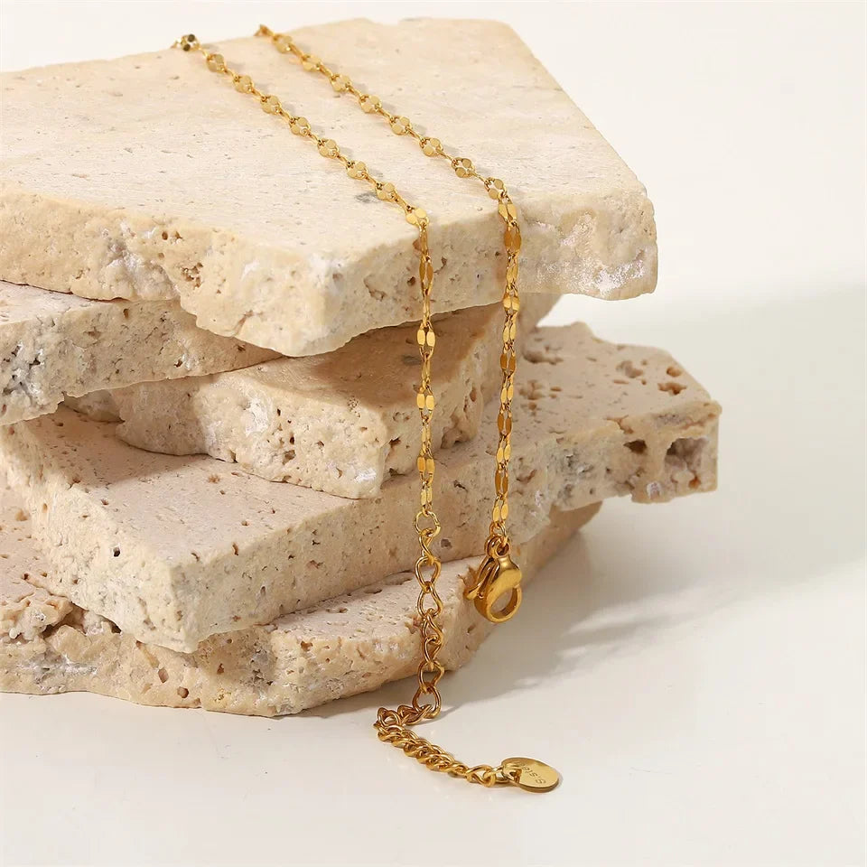 Delicate Bohemian Style Sun Necklace