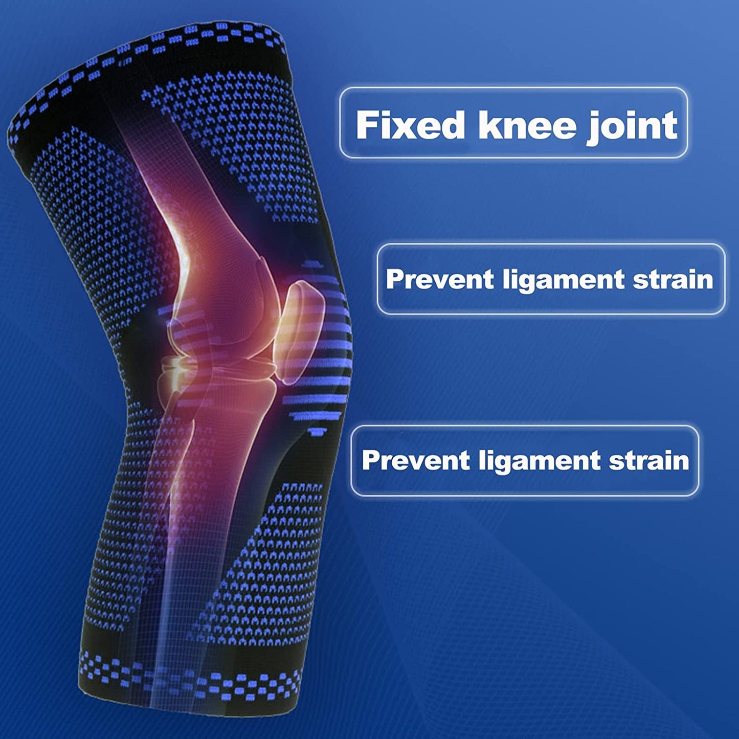 Comfort Knee Support Stabilizer Gel Pads