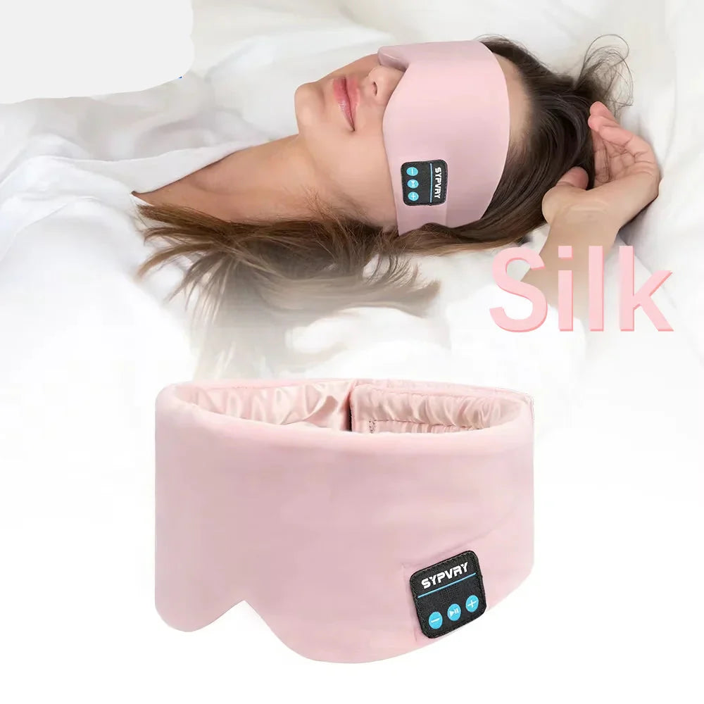 Sleep Mask With Wireless Headphones