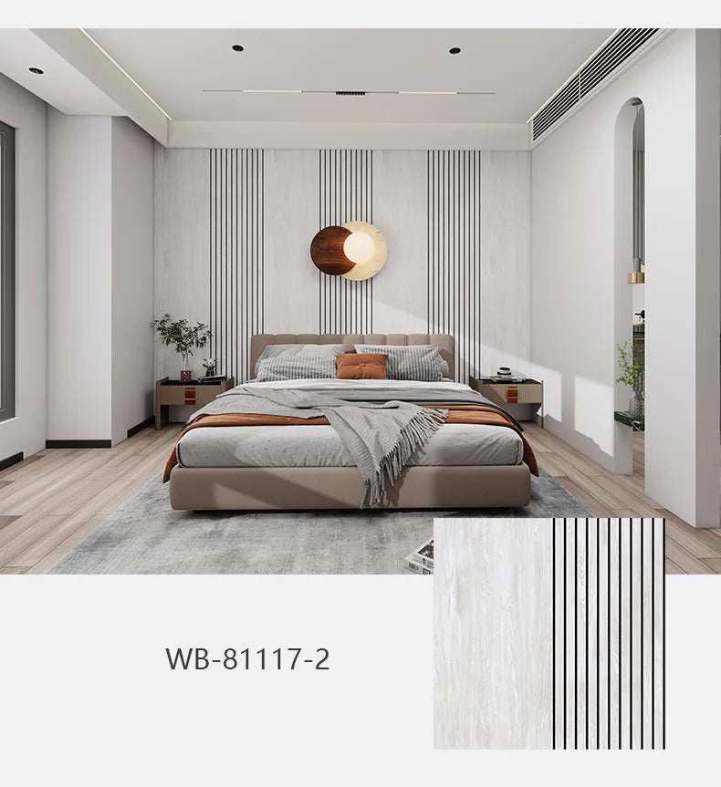 Textured Wood Grain Wall Stickers Self Adhesive Decor