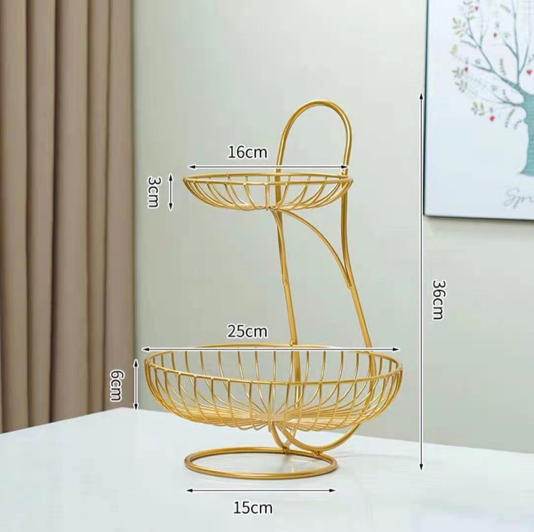 Fresh Fruit Storage Multi Tier Basket - Fesara
