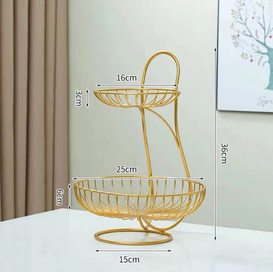 Fresh Fruit Storage Multi Tier Basket - Fesara