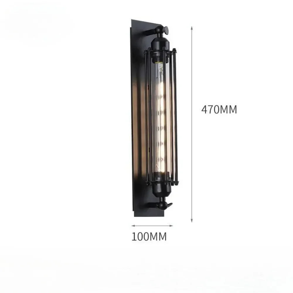 Retro Industrial Wall Lamp Vintage Edison Style