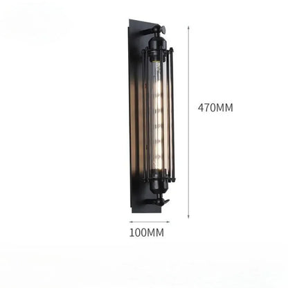 Retro Industrial Wall Lamp Vintage Edison Style