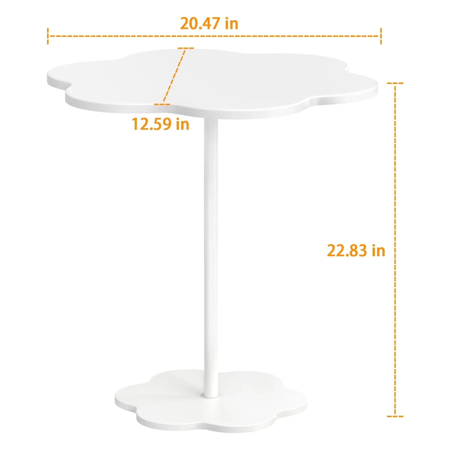 Cloud Shaped End Table