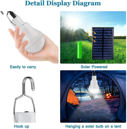 Bright Outdoor Solar LED Camping Lamp