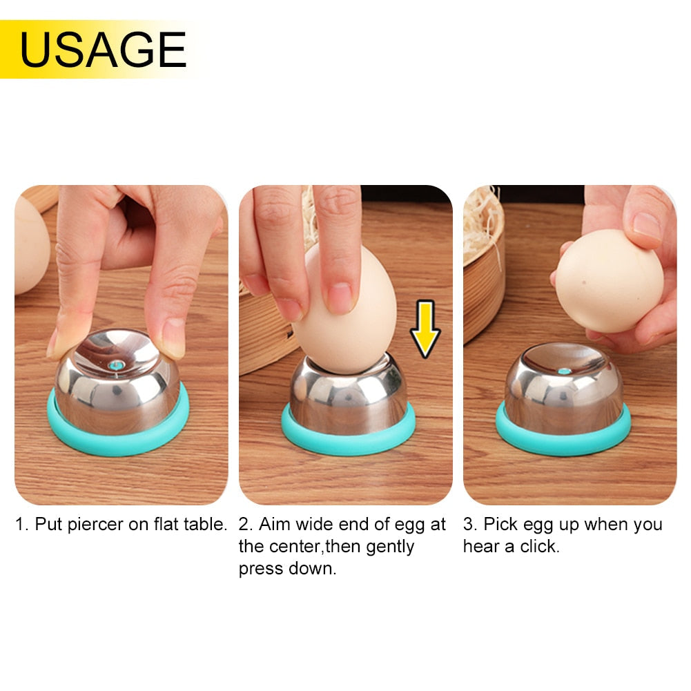 Simple Crack Egg Piercer Tool
