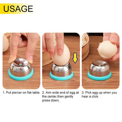 Simple Crack Egg Piercer Tool