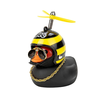 Duck Bike Bell with Safety Helmet