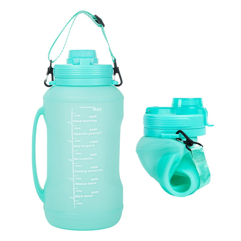 Durable Collapsible Hiking Water Bottle