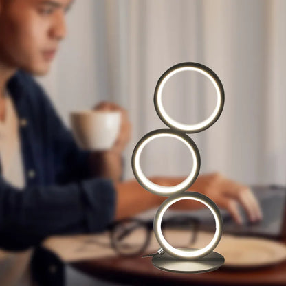 Colorful LED Desk Lamp with Adjustable Arm - Fesara