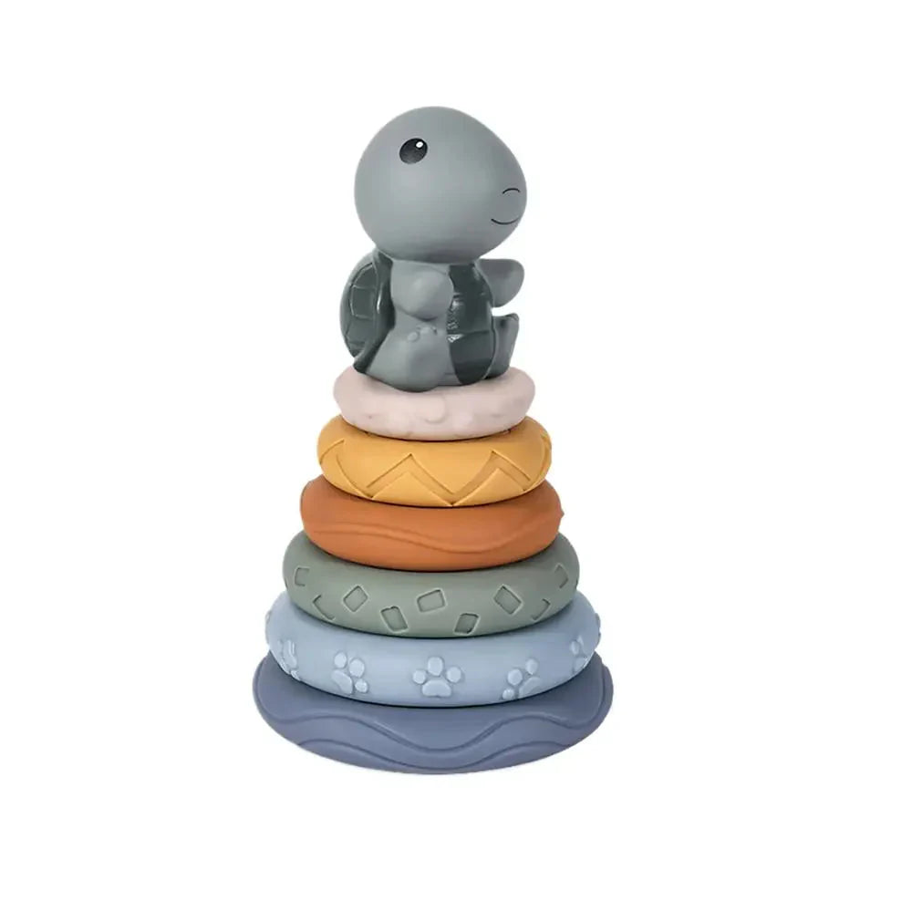 Soft Play Stacking Rings for Baby Development - Fesara