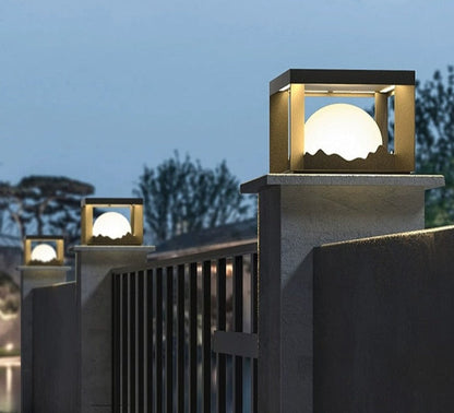 Outdoor Solar Powered LED Wall Light