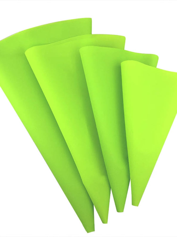4Pcs Reusable Cake Decorating Icing Bags Set