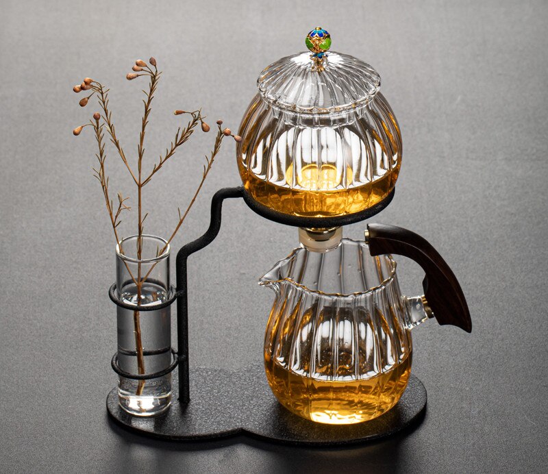 Green Leaf Magnetic Tea Infuser Set