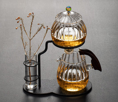 Green Leaf Magnetic Tea Infuser Set