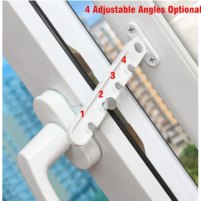 Secure Window Stop Lock System