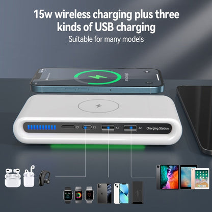 Compact 4 in 1 Wireless Charging Dock