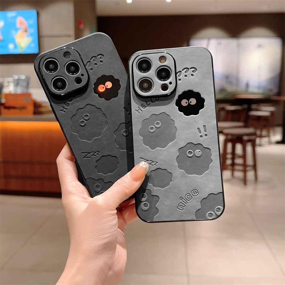 Fun Monster Protective Leather Phone Cover