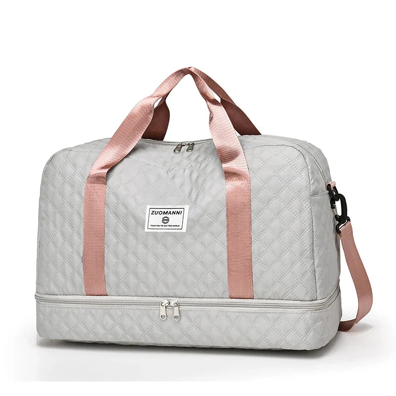 Fesara TravelFlex Lightweight Travel Duffel Bag with Pocket