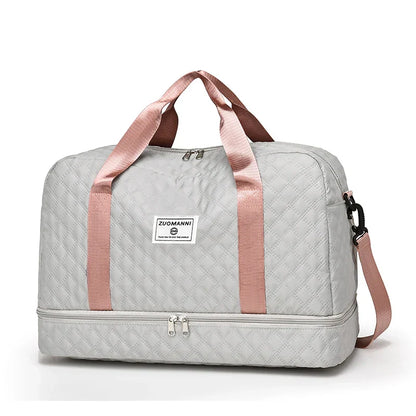 Fesara TravelFlex Lightweight Travel Duffel Bag with Pocket