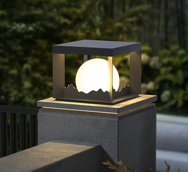 Outdoor Solar Powered LED Wall Light