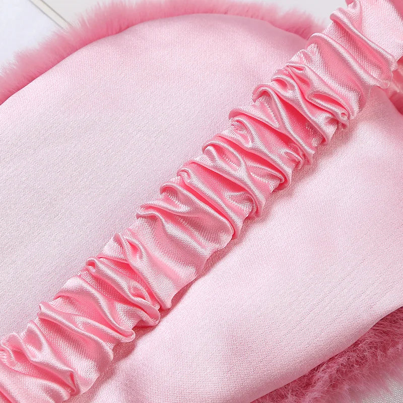 Soft Silk Sleep Eye Mask for Women