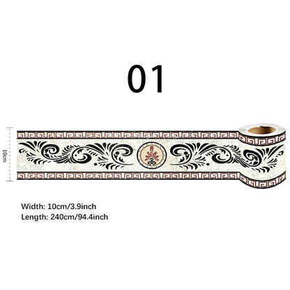 Easy Peel Waterproof Border Wall Tape - Fesara