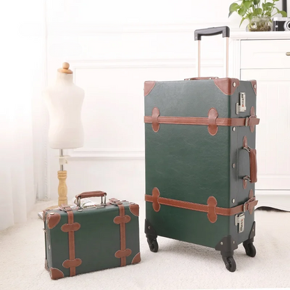 Vintage Style Hardshell Luggage Set Valencia