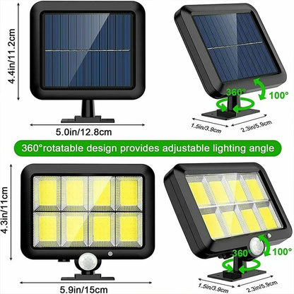 Bright Solar Powered LED Outdoor Motion Light