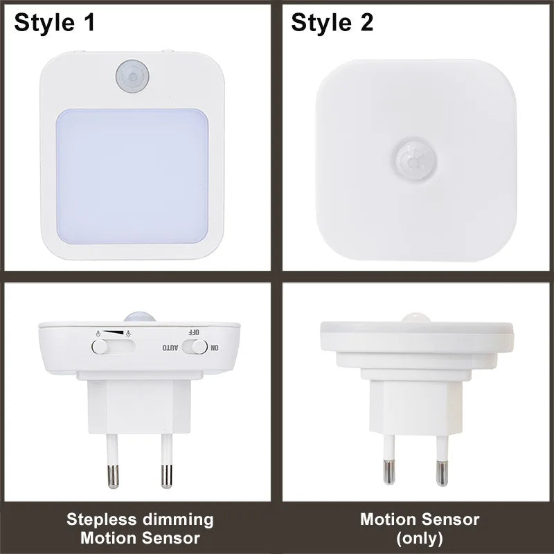 Compact LED Motion Night Lamp