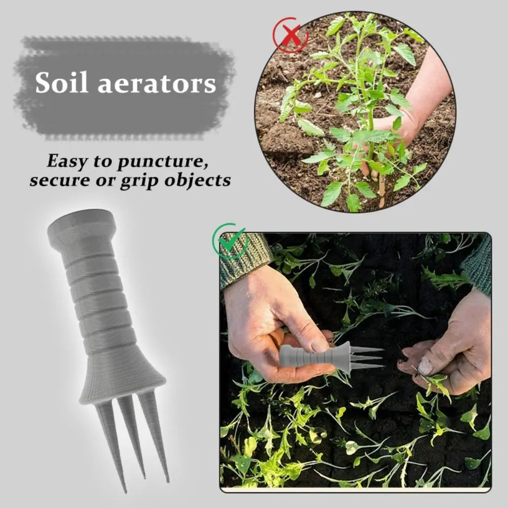 Easy Gardening Hand Aerator Tool for Lawn Care