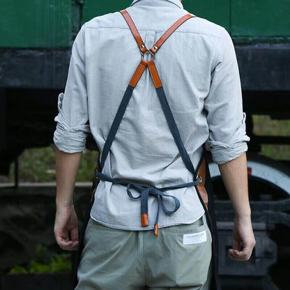 Luxury Genuine Leather Apron Belt