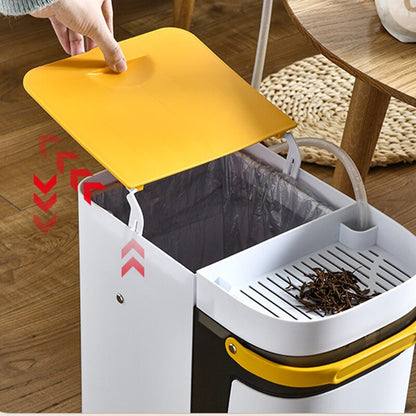 Dual Compartment Indoor Recycling Bin