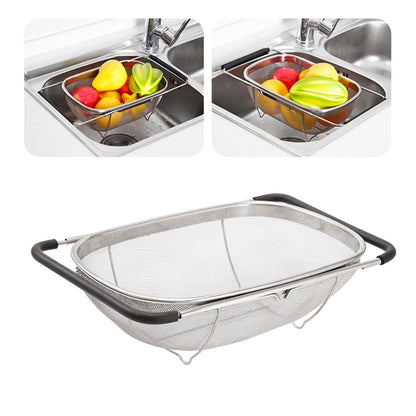 Space Saving Adjustable Dish Drying Rack