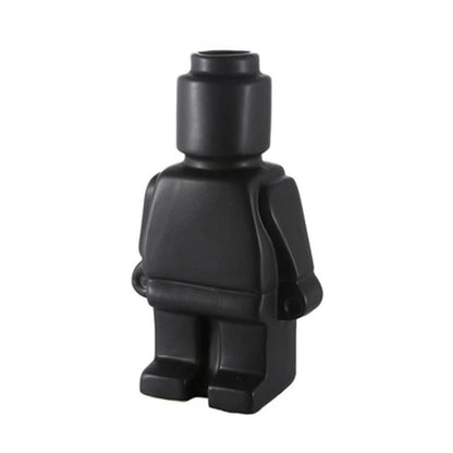 Modern Robot Flower Vase - Stylish Home Decor - Fesara