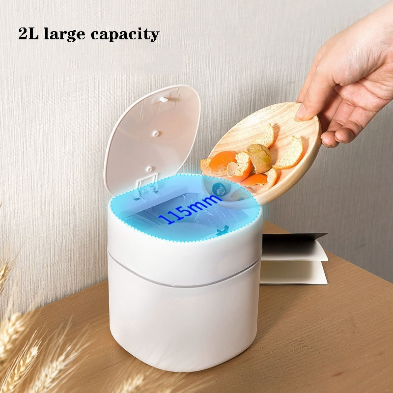 Compact Home Office Small Trash Bin