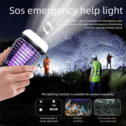 Portable Outdoor Bug Zapper Camping Lamp