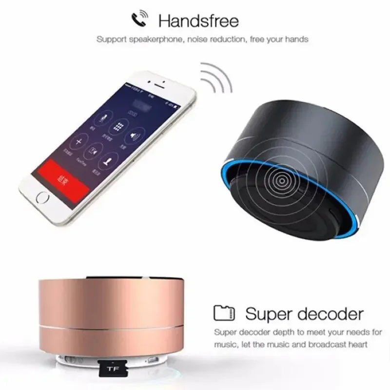 Compact Wireless Bluetooth Mini Speaker with Great Sound