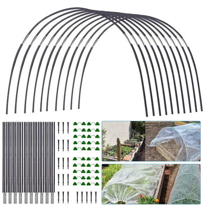 Flexible Garden Arch Kit with Reusable Frames and Connectors - Fesara