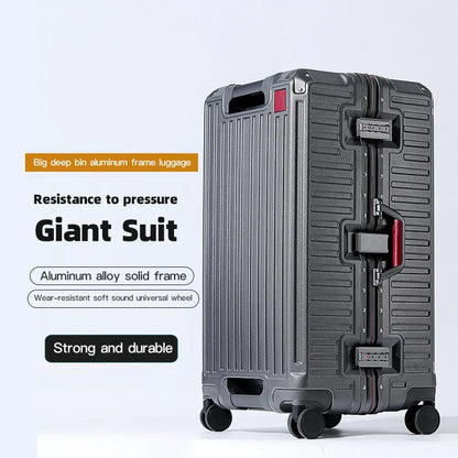 Sturdy Large Handle Travel Suitcase – Lisbon - Fesara